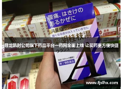 尊龙凯时公司旗下药品平台一药网全面上线 让买药更方便快捷